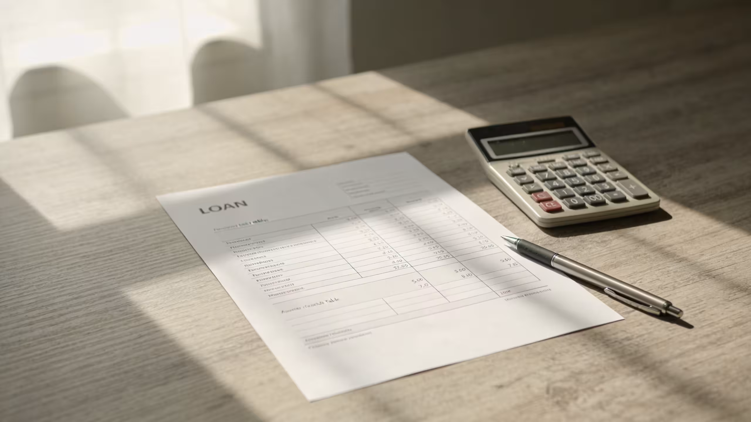 Illustration of a personal loan origination fee being deducted from loan proceeds on a funding statement