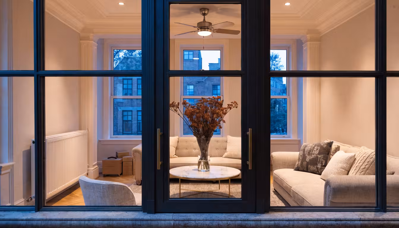 Renters insurance additional living expenses coverage concept showing temporary housing and personal belongings in a bright apartment setting — no faces, no logos