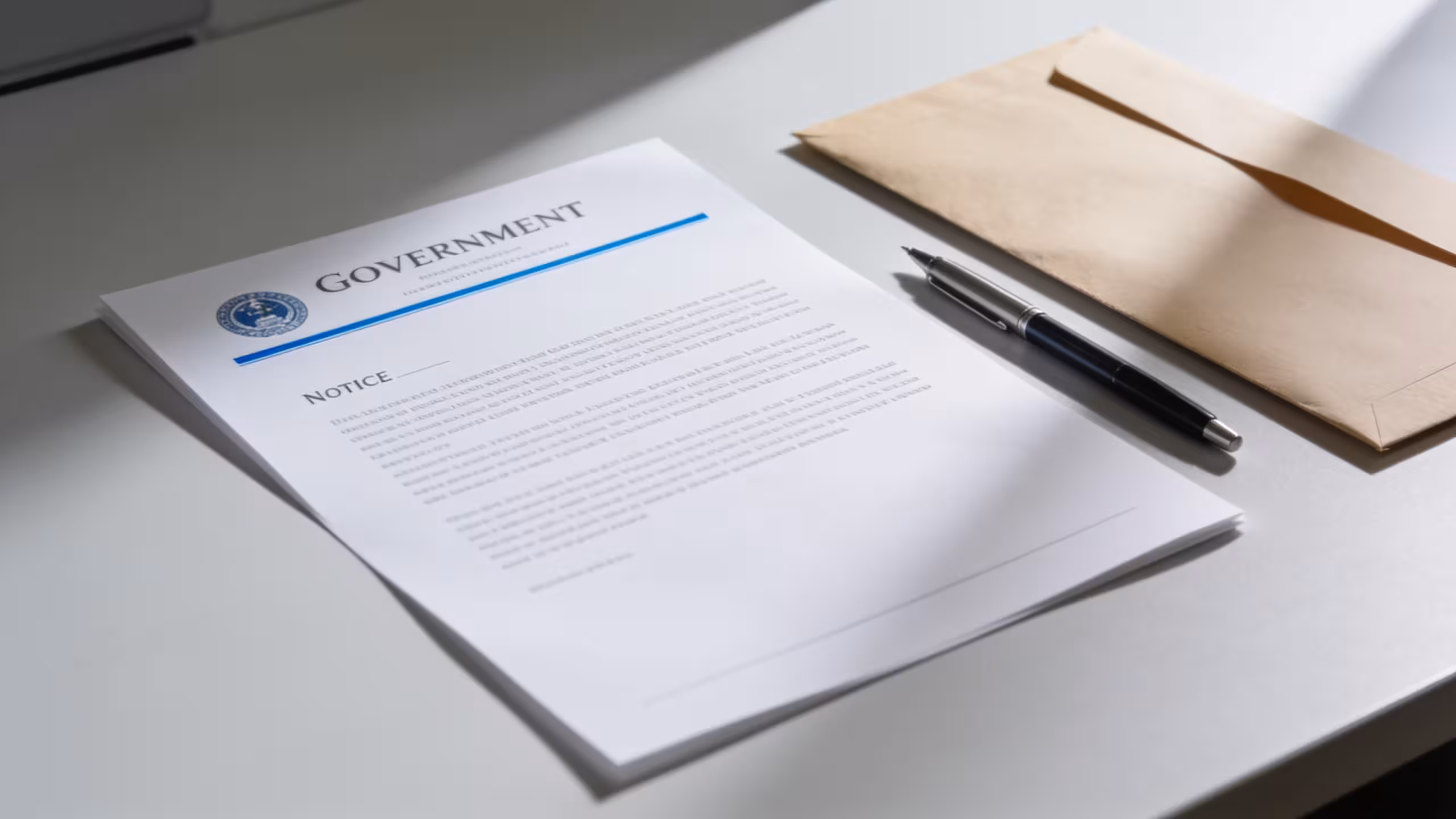 Student loan repayment documents and missed-payment calendar on a desk, editorial financial photography style