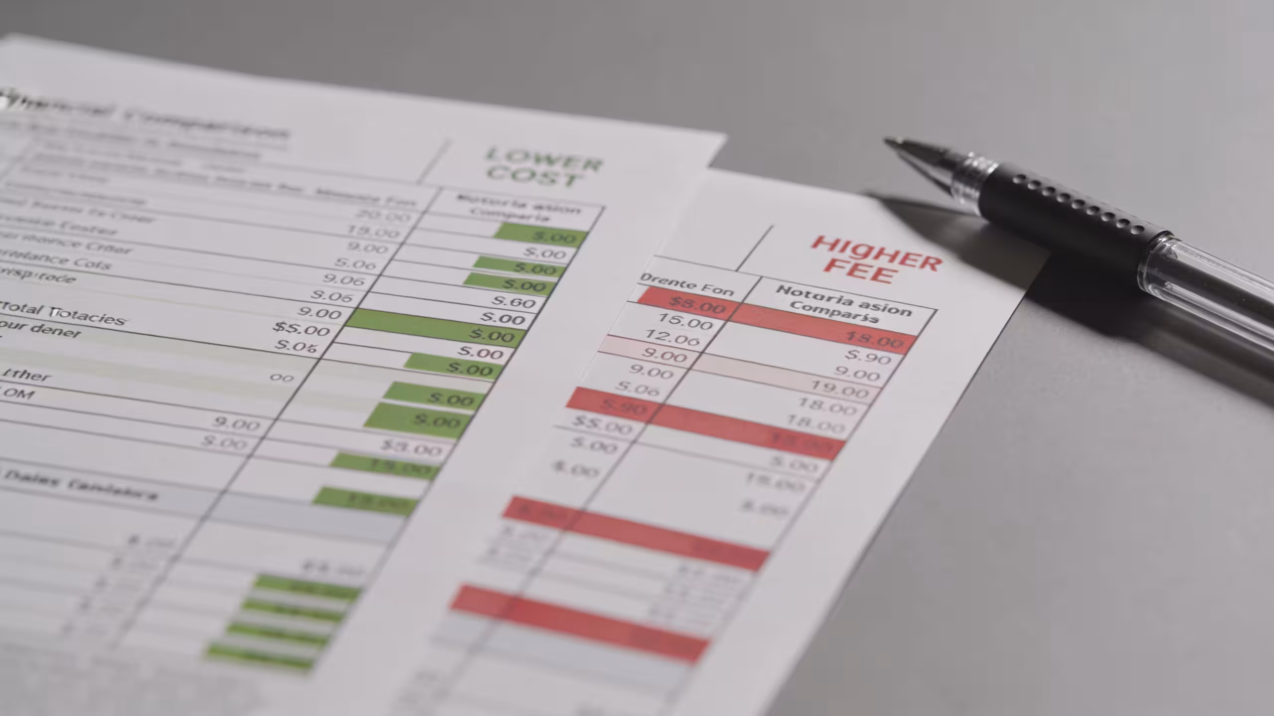 Credit union loan vs payday loan comparison documents side by side on a clean office desk, professional editorial style