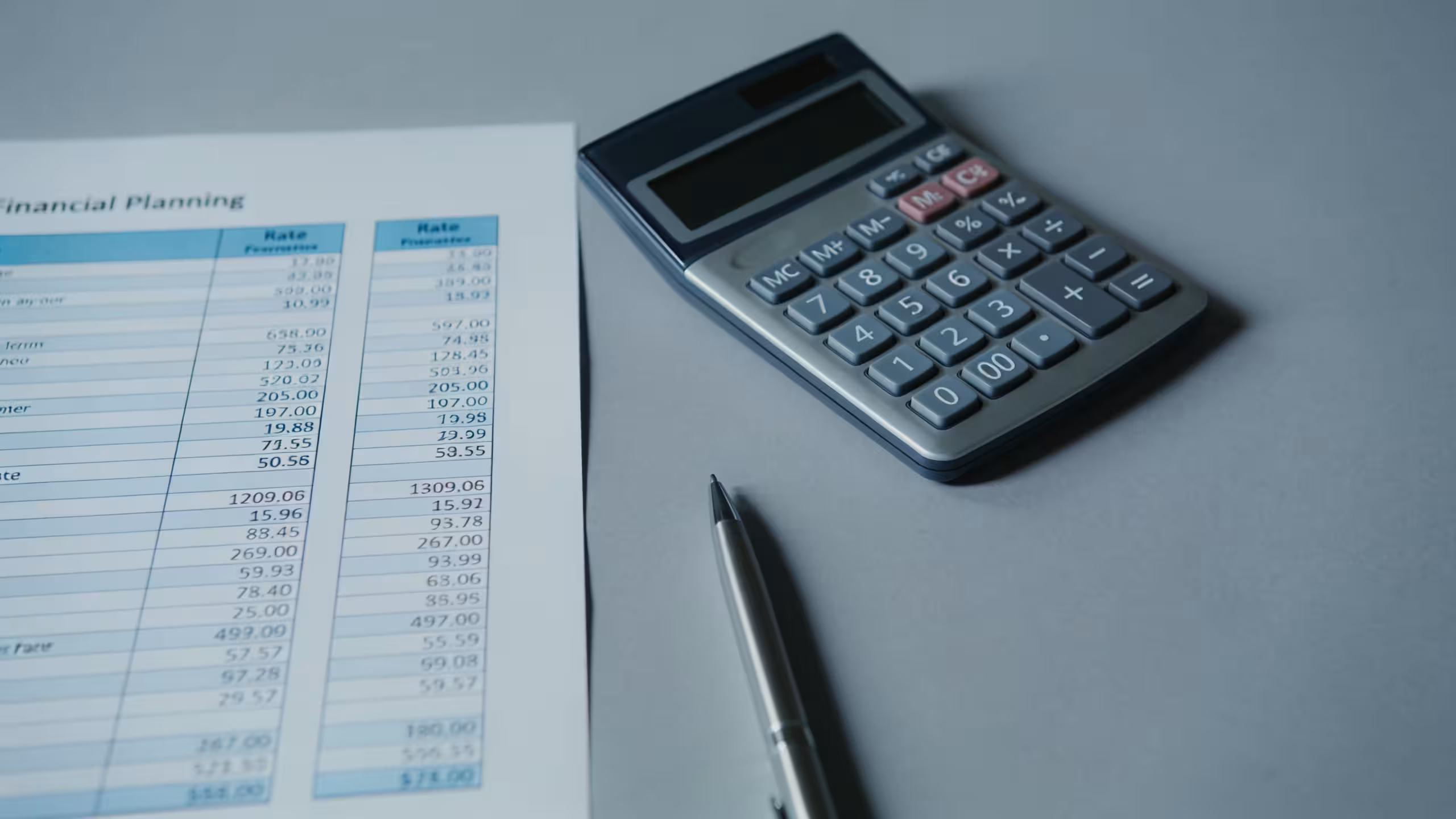 Fixed vs variable student loan rates documents on a clean desk, natural lighting, professional editorial style