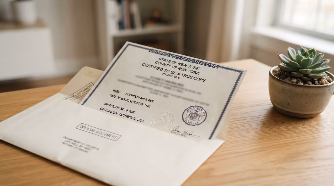 Life insurance payout process claim documents and death certificate on a professional desk, editorial style.