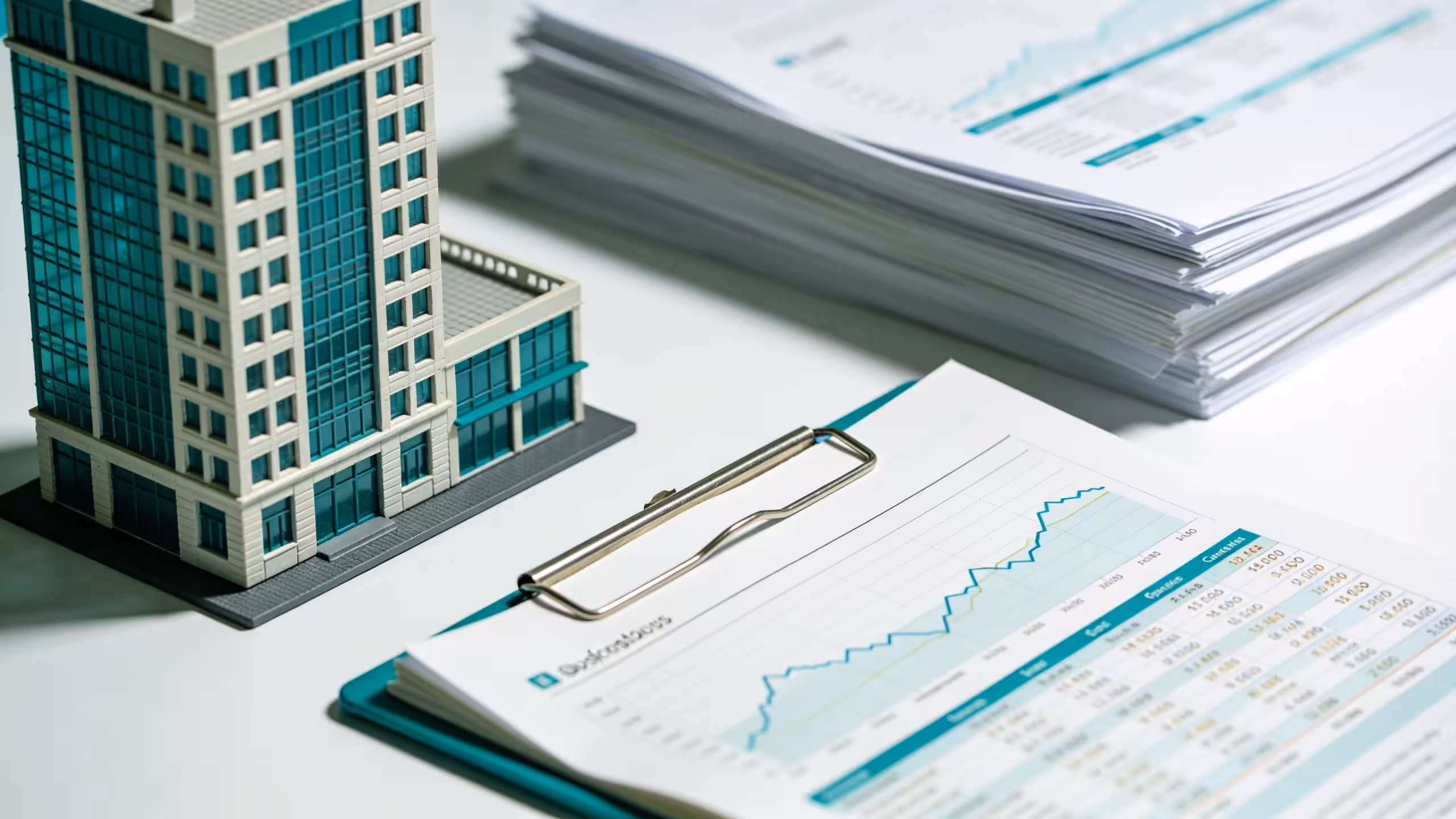 SBA loan vs traditional small business loan: two business loan application folders on a clean office desk, professional editorial style