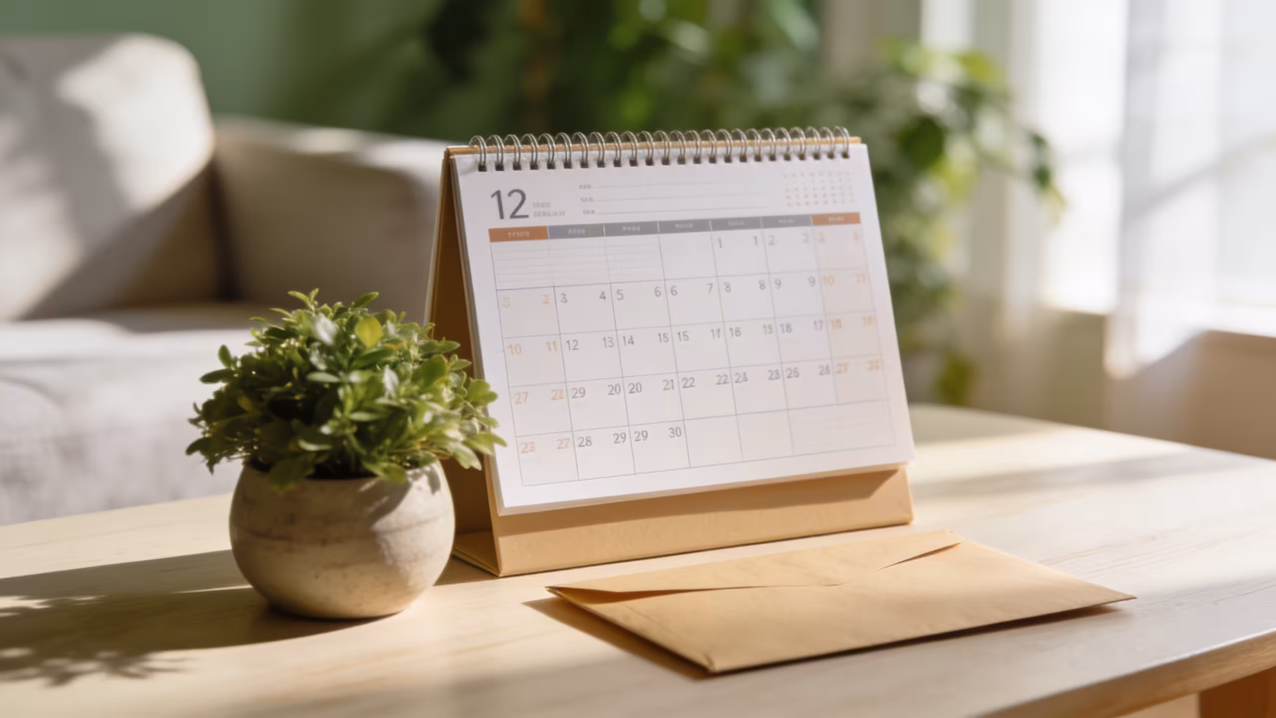Life insurance for seniors — a wooden desk with an insurance policy document, reading glasses, and a pen in warm indoor lighting