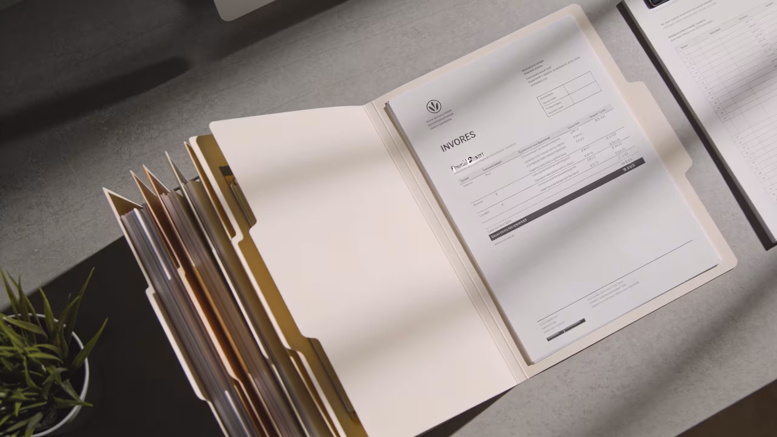 Small business loan collateral documents with a property deed and equipment appraisal on a clean office desk