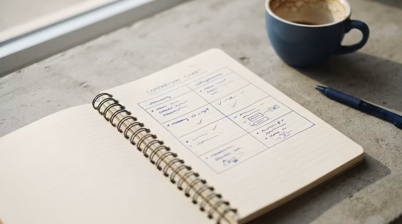 A clean desk with a loan document, calculator, and pen representing the best emergency loan options for fast cash