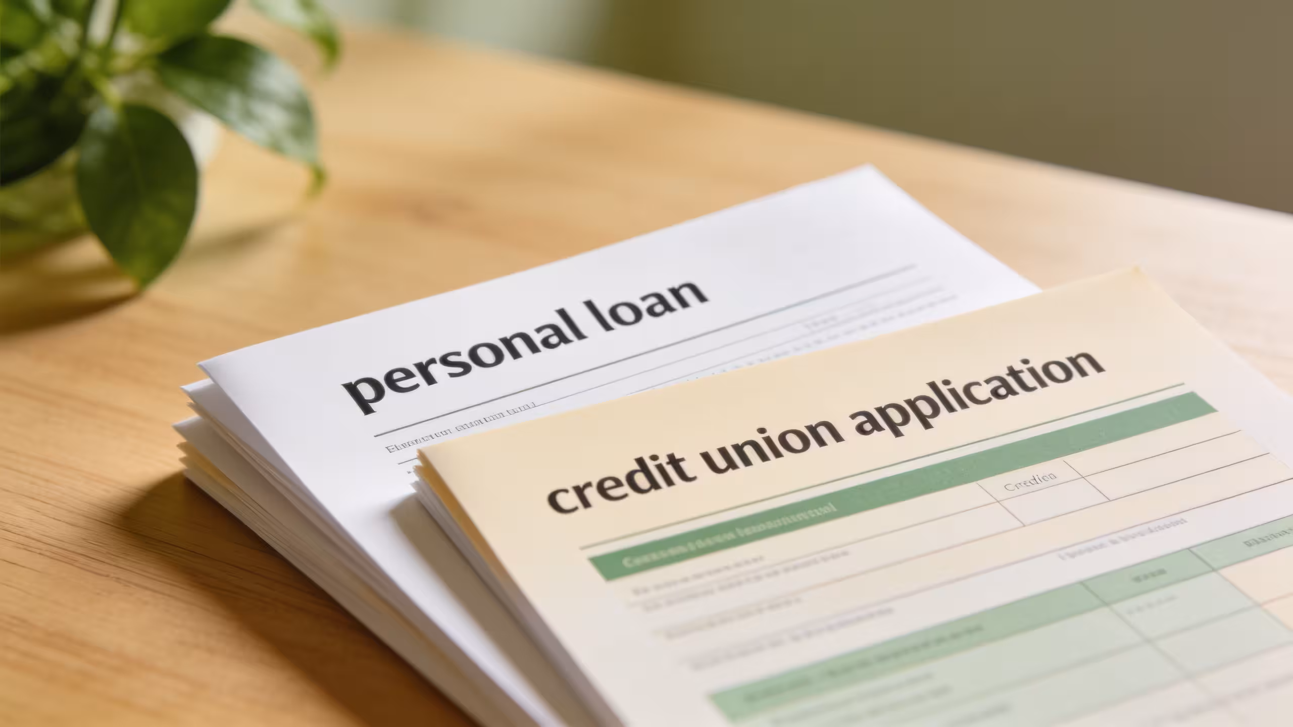 best payday loan alternatives comparison showing credit union PAL and personal loan options on a clean financial planning desk