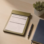 Best small business loans for startups: business documents and planning materials on a clean office desk